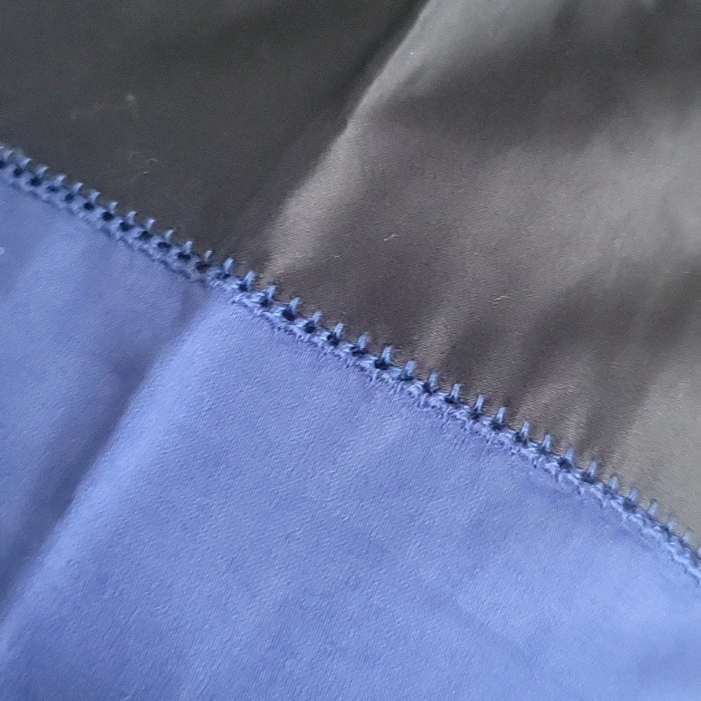 NWOT CALVIN KLEIN Blue and Black 100% COTTON DUVET COVER PILLOWCASE SET-QUEEN